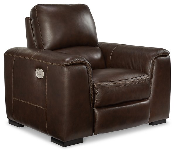 Alessandro Power Recliner - Yulissa Home Furnishings (NJ)