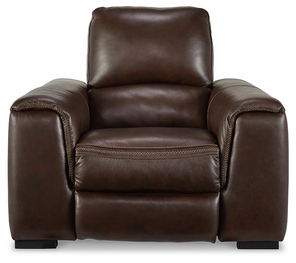 Alessandro Power Recliner - Yulissa Home Furnishings (NJ)