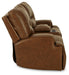 Francesca Power Reclining Loveseat with Console - Yulissa Home Furnishings (NJ)