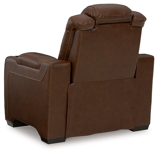 Backtrack Power Recliner - Yulissa Home Furnishings (NJ)