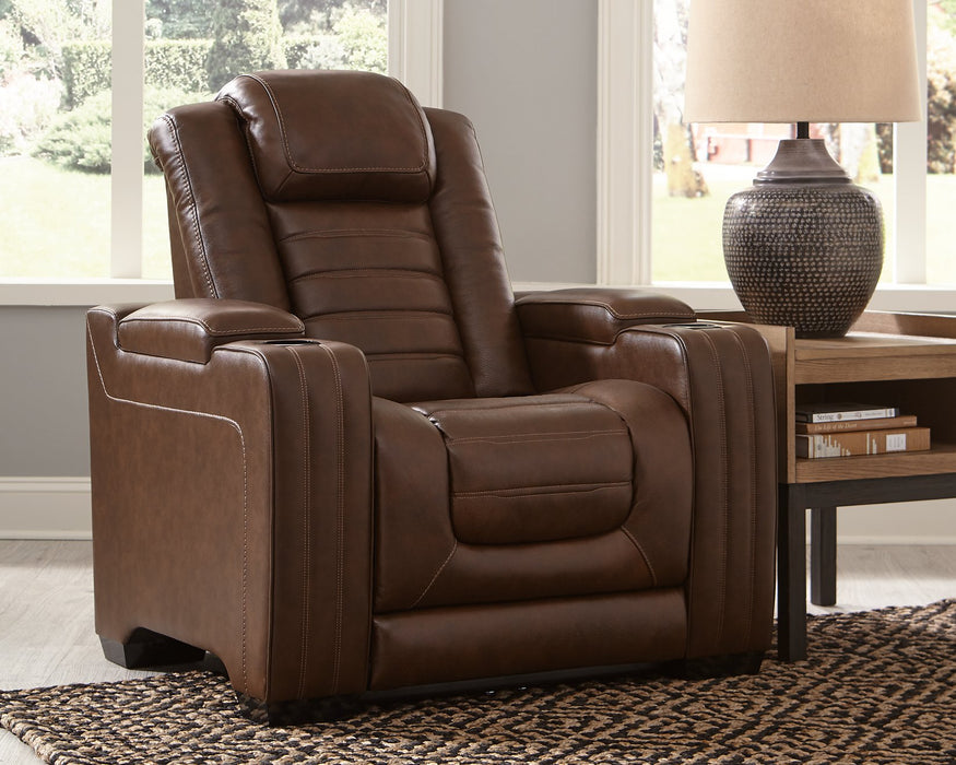 Backtrack Power Recliner - Yulissa Home Furnishings (NJ)