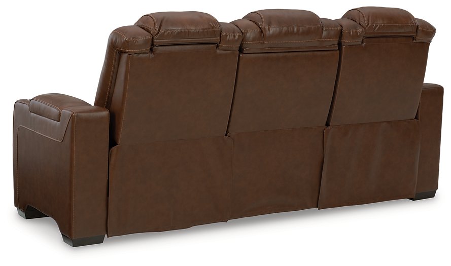 Backtrack Power Reclining Sofa - Yulissa Home Furnishings (NJ)