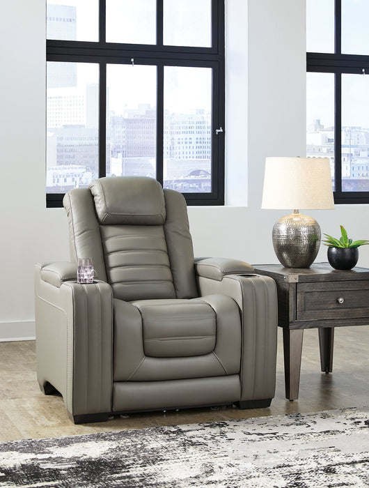 Backtrack Power Recliner - Yulissa Home Furnishings (NJ)