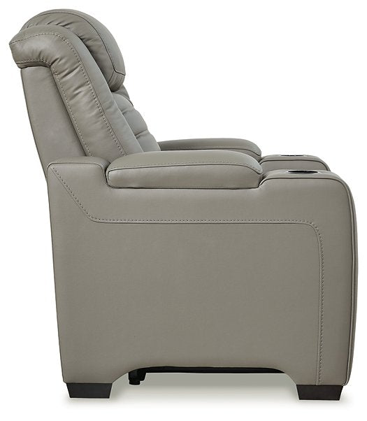 Backtrack Power Recliner - Yulissa Home Furnishings (NJ)