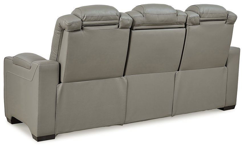 Backtrack Power Reclining Sofa - Yulissa Home Furnishings (NJ)