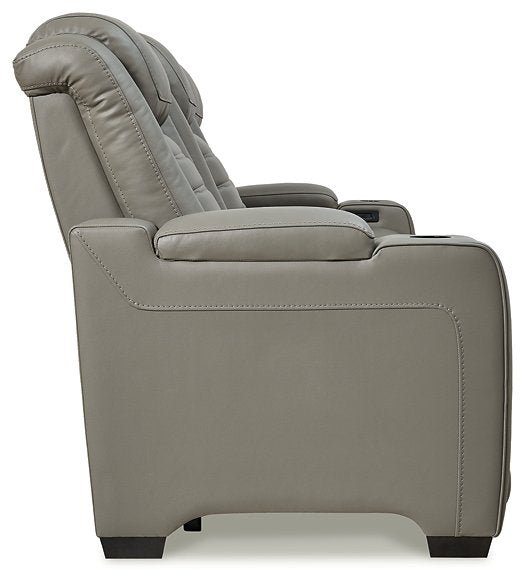 Backtrack Power Reclining Sofa - Yulissa Home Furnishings (NJ)