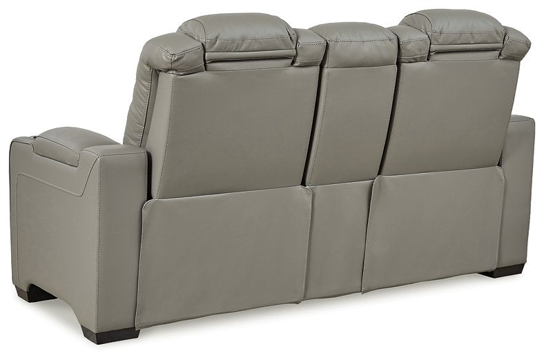 Backtrack Power Reclining Loveseat - Yulissa Home Furnishings (NJ)