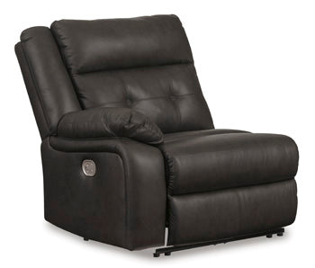 Mackie Pike Power Reclining Sectional Loveseat - Yulissa Home Furnishings (NJ)