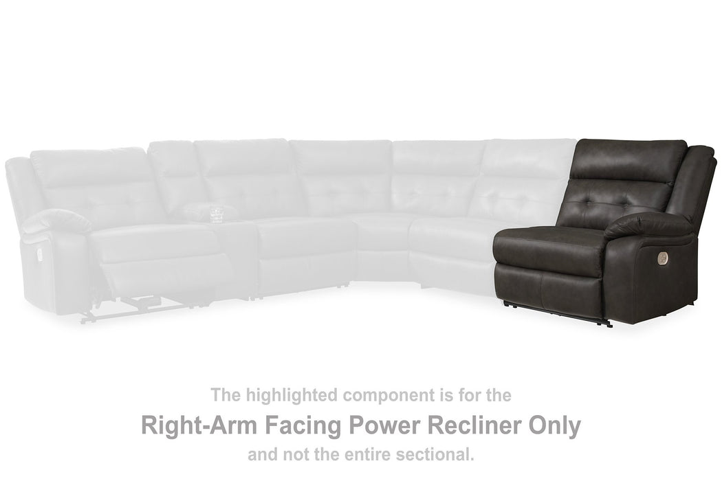 Mackie Pike Power Reclining Sectional - Yulissa Home Furnishings (NJ)