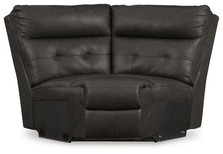 Mackie Pike Power Reclining Sectional - Yulissa Home Furnishings (NJ)