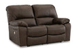 Leesworth Power Reclining Loveseat - Yulissa Home Furnishings (NJ)