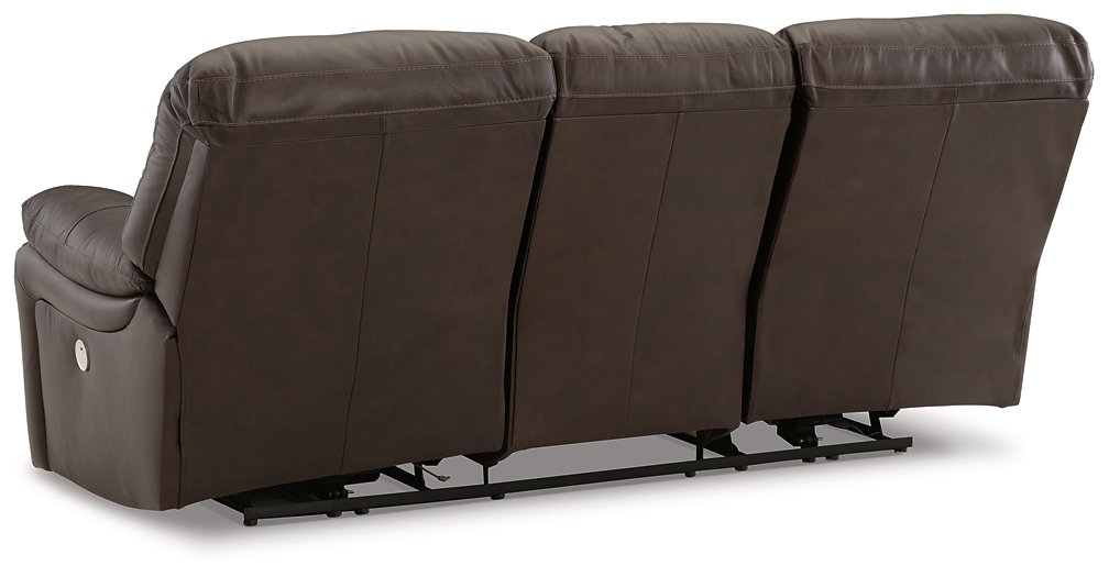 Leesworth Power Reclining Sofa - Yulissa Home Furnishings (NJ)