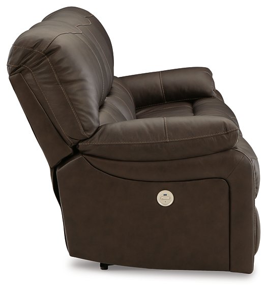 Leesworth Power Reclining Sofa - Yulissa Home Furnishings (NJ)