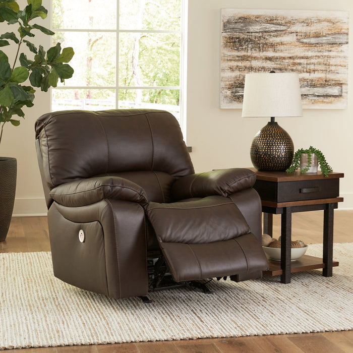 Leesworth Power Recliner - Yulissa Home Furnishings (NJ)