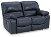 Leesworth Power Reclining Loveseat - Yulissa Home Furnishings (NJ)