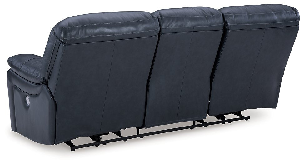 Leesworth Power Reclining Sofa - Yulissa Home Furnishings (NJ)