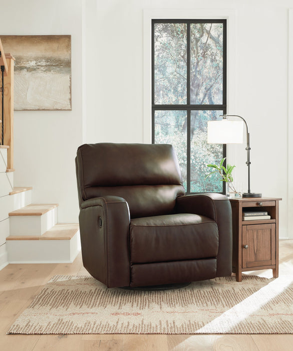 Emberla Swivel Glider Recliner - Yulissa Home Furnishings (NJ)