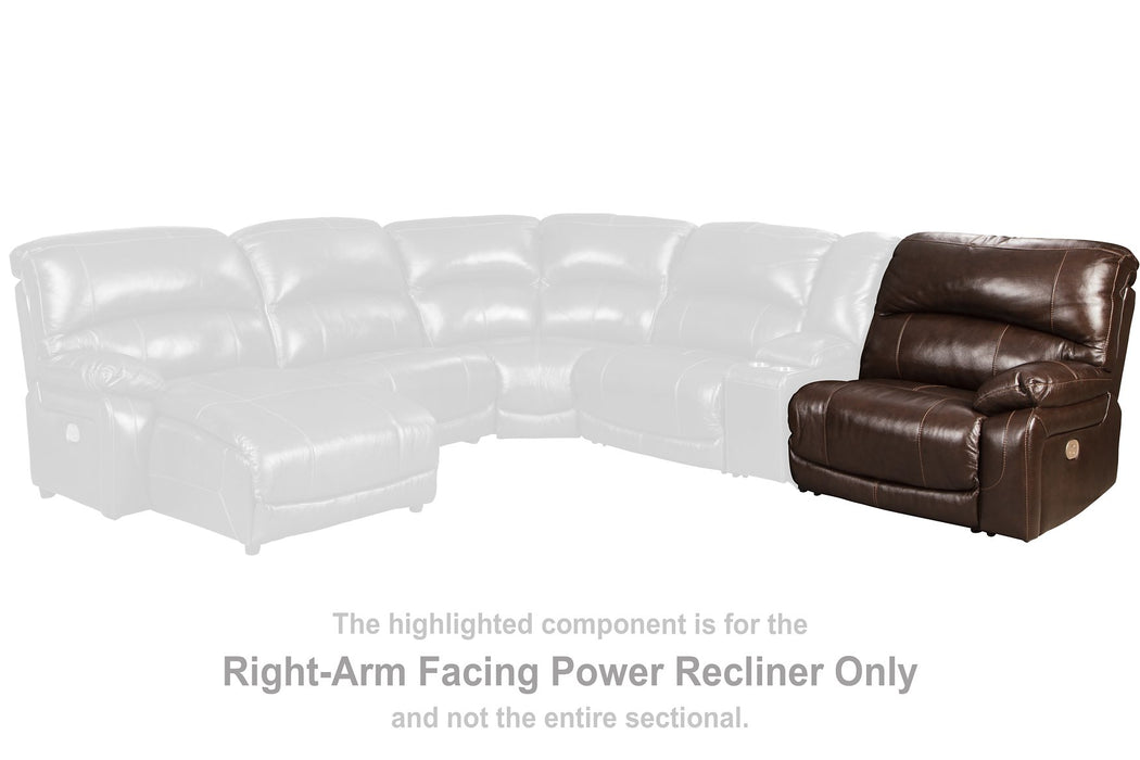 Hallstrung Power Reclining Sectional - Yulissa Home Furnishings (NJ)