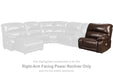 Hallstrung Power Reclining Sectional - Yulissa Home Furnishings (NJ)