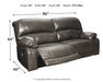 Hallstrung Power Reclining Sofa - Yulissa Home Furnishings (NJ)