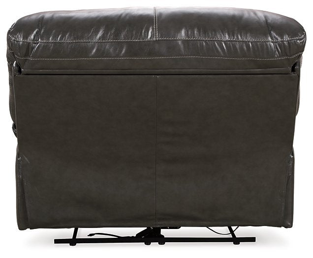 Hallstrung Oversized Power Recliner - Yulissa Home Furnishings (NJ)