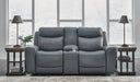 Mindanao Power Reclining Loveseat with Console - Yulissa Home Furnishings (NJ)