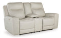 Mindanao Power Reclining Loveseat with Console - Yulissa Home Furnishings (NJ)