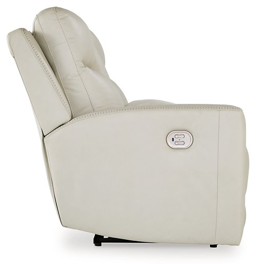 Mindanao Power Reclining Loveseat with Console - Yulissa Home Furnishings (NJ)