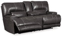 McCaskill Power Reclining Loveseat with Console - Yulissa Home Furnishings (NJ)