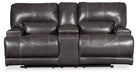 McCaskill Power Reclining Loveseat with Console - Yulissa Home Furnishings (NJ)