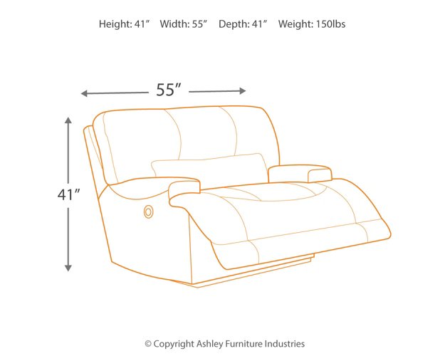 McCaskill Oversized Power Recliner - Yulissa Home Furnishings (NJ)