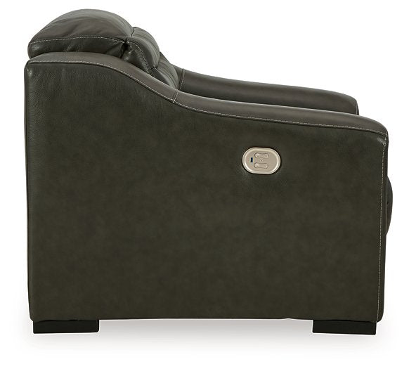 Center Line Power Recliner - Yulissa Home Furnishings (NJ)