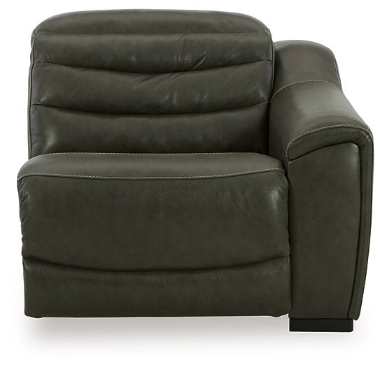 Center Line 3-Piece Power Reclining Loveseat with Console - Yulissa Home Furnishings (NJ)