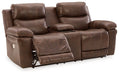 Edmar Power Reclining Loveseat with Console - Yulissa Home Furnishings (NJ)