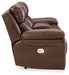 Edmar Power Reclining Loveseat with Console - Yulissa Home Furnishings (NJ)