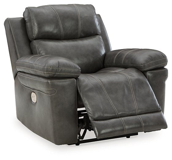 Edmar Power Recliner - Yulissa Home Furnishings (NJ)