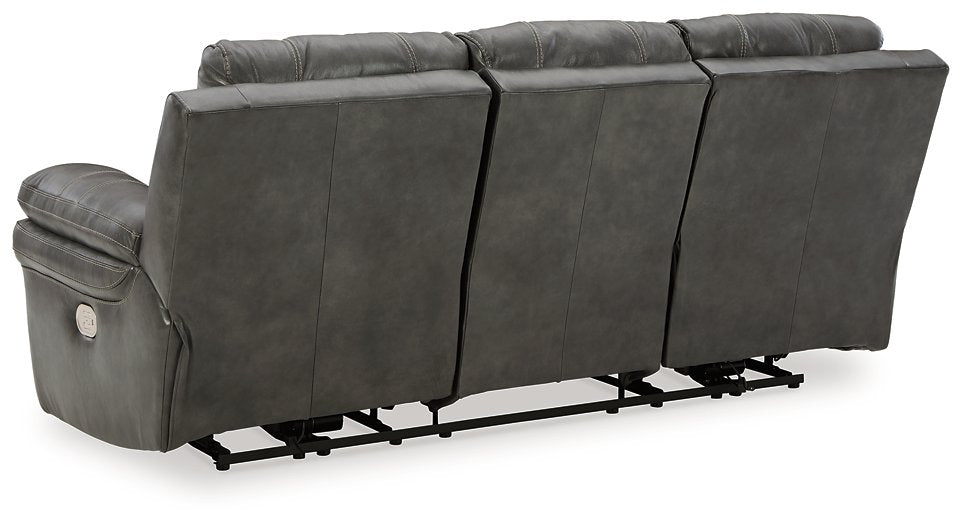 Edmar Power Reclining Sofa - Yulissa Home Furnishings (NJ)