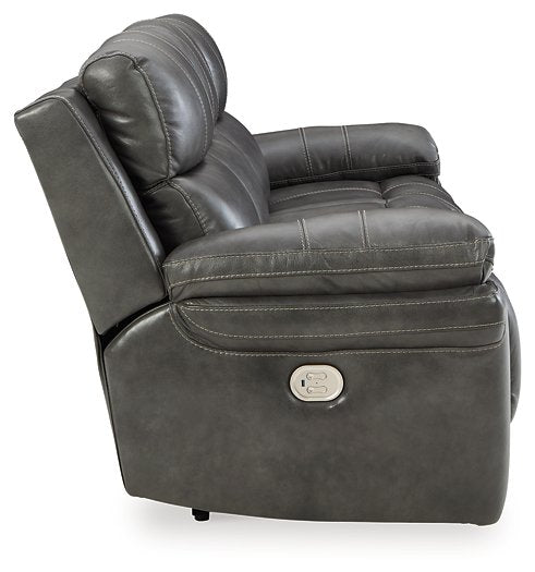 Edmar Power Reclining Sofa - Yulissa Home Furnishings (NJ)