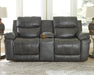 Edmar Power Reclining Loveseat with Console - Yulissa Home Furnishings (NJ)