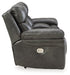 Edmar Power Reclining Loveseat with Console - Yulissa Home Furnishings (NJ)