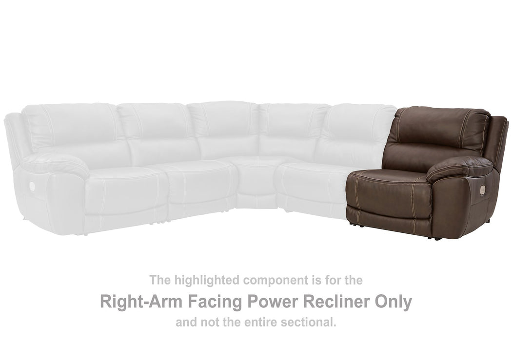 Dunleith 3-Piece Power Reclining Loveseat with Console - Yulissa Home Furnishings (NJ)