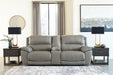 Dunleith 3-Piece Power Reclining Sectional Loveseat with Console - Yulissa Home Furnishings (NJ)