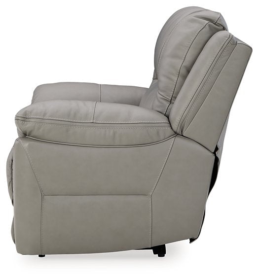 Dunleith Power Recliner - Yulissa Home Furnishings (NJ)