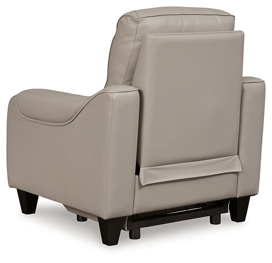 Mercomatic Power Recliner - Yulissa Home Furnishings (NJ)