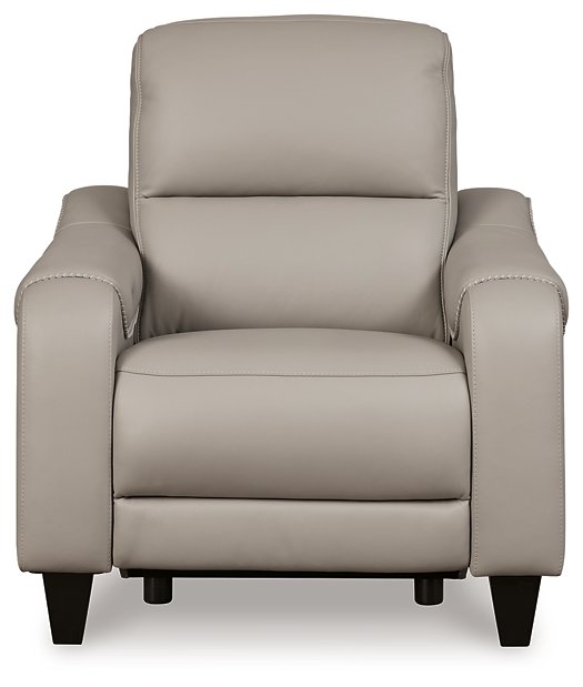 Mercomatic Power Recliner - Yulissa Home Furnishings (NJ)