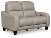 Mercomatic Power Reclining Loveseat - Yulissa Home Furnishings (NJ)