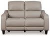 Mercomatic Power Reclining Loveseat - Yulissa Home Furnishings (NJ)