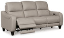 Mercomatic Power Reclining Sofa - Yulissa Home Furnishings (NJ)