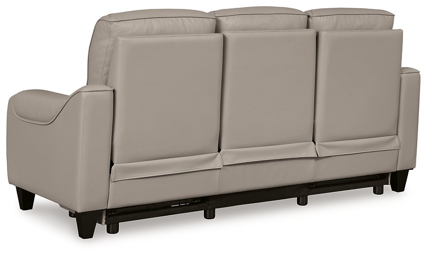 Mercomatic Power Reclining Sofa - Yulissa Home Furnishings (NJ)