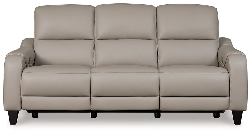 Mercomatic Power Reclining Sofa - Yulissa Home Furnishings (NJ)